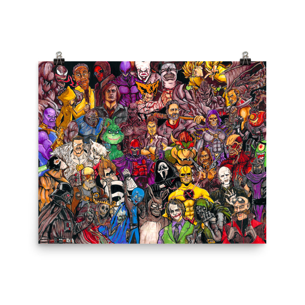 VILLAINS NIGHT アートボード Francfranc（フランフラン）の「ディズニー VILLAINS NIGHT / クルエラ